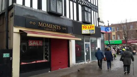 BBC empty Rotherham shops