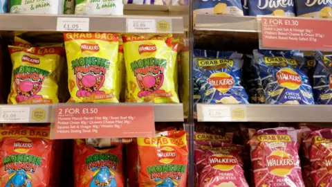 Getty Images Packs of crisps with multi-buy deals