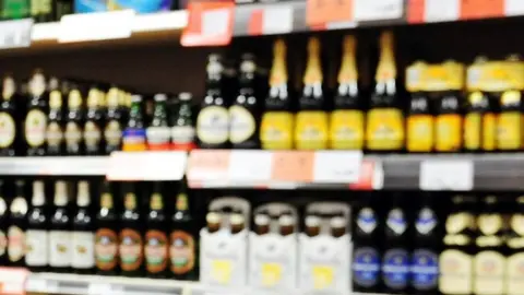 PA Alcohol in supermarket