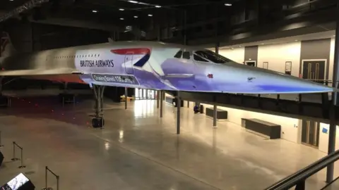 Adam Postans Concorde at Aerospace Bristol In Patchway