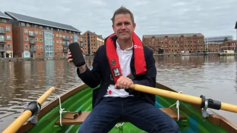 BBC luke jerram on a boat