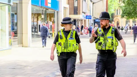 Cambridgeshire Constabulary police officers