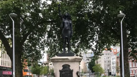 BBC Jen Reid statue Bristol