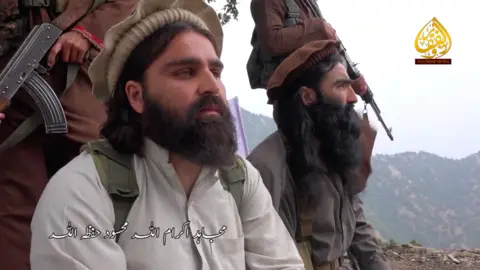 BBC Ikramullah appearing in a Pakistan Taliban video