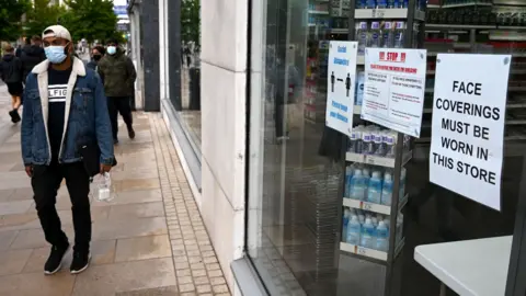 Getty Images Shoppers in Preston