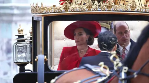 PA Media William and Catherine at South Korean state visit