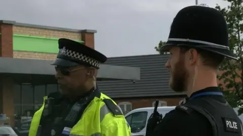 BBC Northamptonshire Police officers