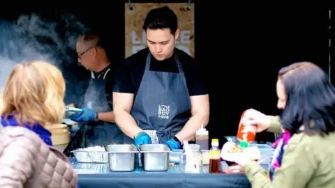 Street food vendor Jamie Ooi