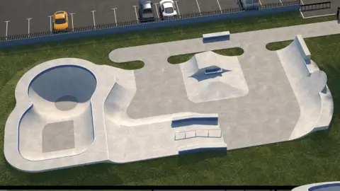 Facebook/Southend-on-Sea Borough Council Skate park plan