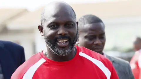 George Weah in 2018