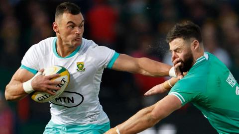 Jesse Kriel and Robbie Henshaw