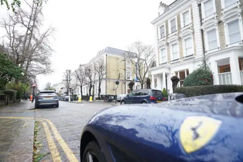 PA Media A view of Phillimore Gardens in the London borough of Kensington