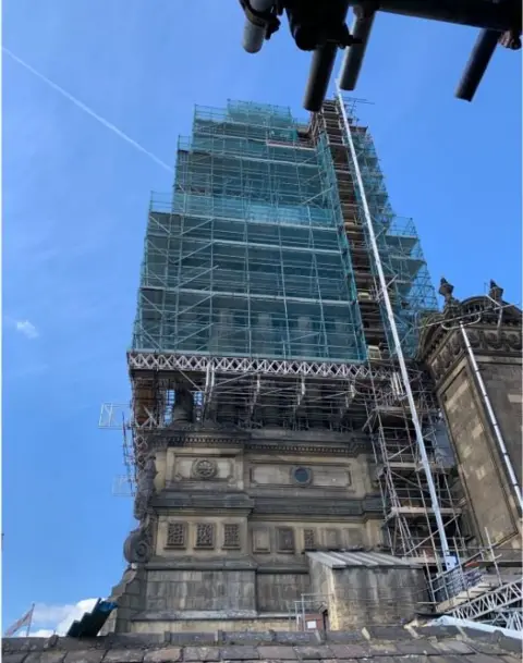 Leeds Town Hall clock tower