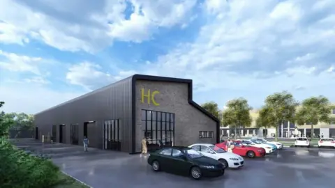 Luminate Education Group Artist's impression of new Harrogate College building