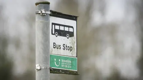 Getty Images Bus stop