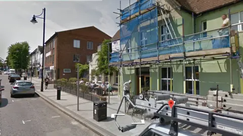 Google Station Road, Romford