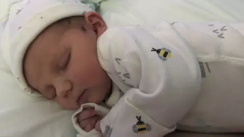 Family photo Newborn Violet