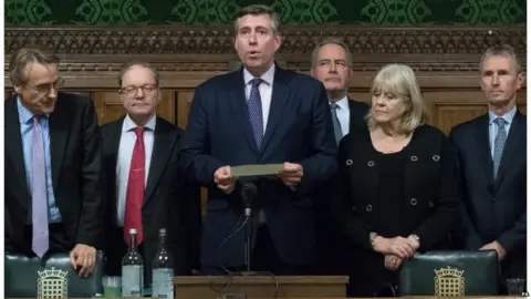 PA Graham Brady announces result of confidence vote in Theresa May in December 2018