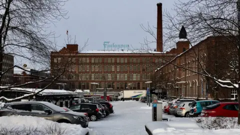 Building in Tampere, Finland's second biggest city