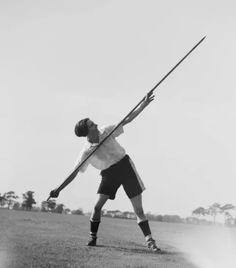 Getty Images Lily Parr, a football in the 1920s