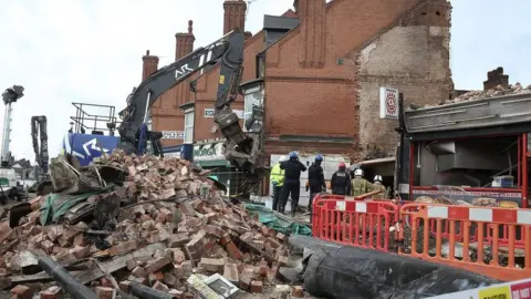 PA Aftermath of Hinckley Road shop blast