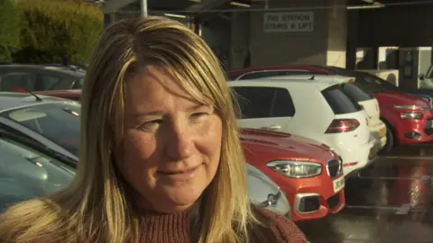 Hospital car park user