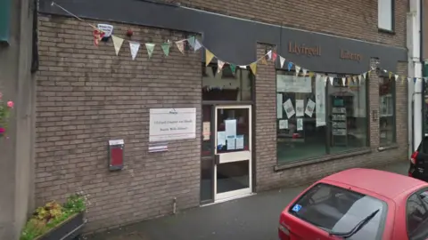 Google Former library on Builth Wells High Street