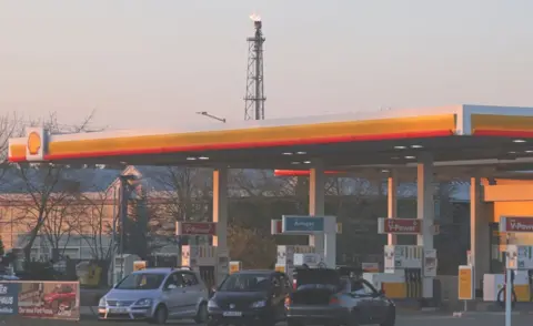 Getty Images Ninety percent of cars in the area around Berlin are powered by fuel from the Russian-owned Schwedt refinery outside Berlin