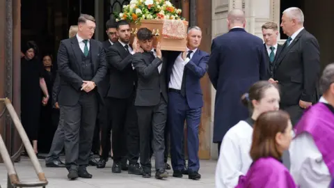 Jonathan Brady Grace's coffin