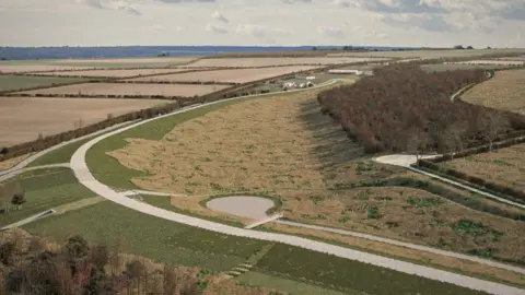 Environment Agency New Flood storage reservoir is being created to protect the village of Lowdham