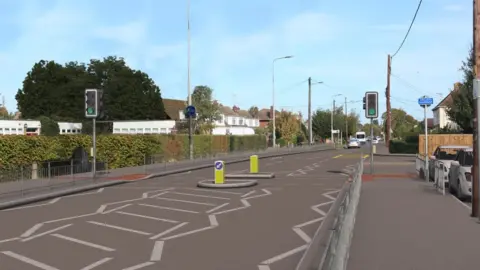 Pegasus Group A new road junction planned for Rochford