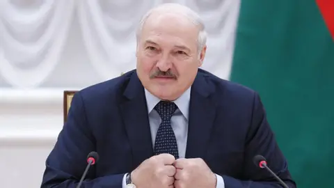 Getty Images Belarus leader Alexander Lukashenko. File photo