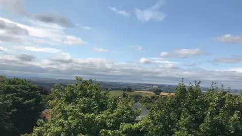 A view over Wales, South Yorkshire