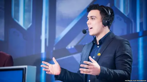 Facebook/Alex Richardson Alex Richardson in action