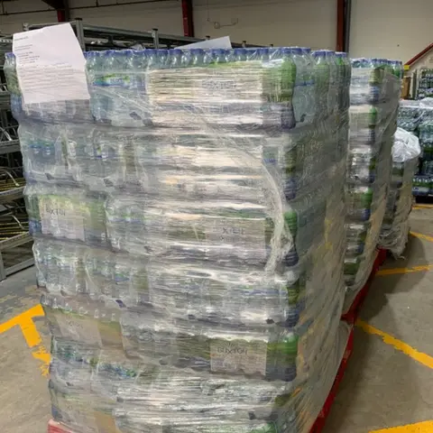 East Midlands Ambulance Service Bottles of water