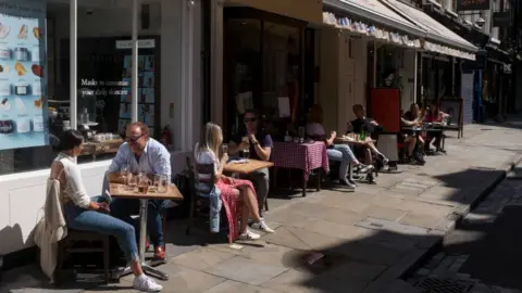 Getty Images Outdoor cafe