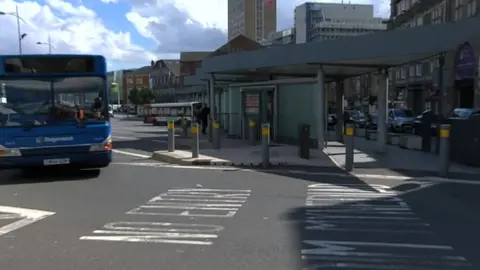 BBC Newport Bus Stop