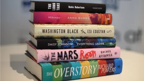 PA The books nominated for this year's Man Booker Prize