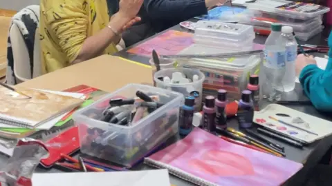 Youth Art Connect Art materials