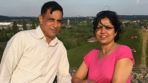 BBC Vijay Patel and Vibha Patel