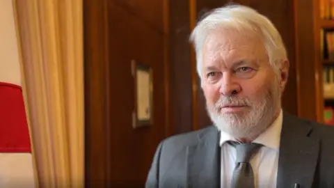 BBC Jersey's Bailiff Sir Timothy Le Cocq