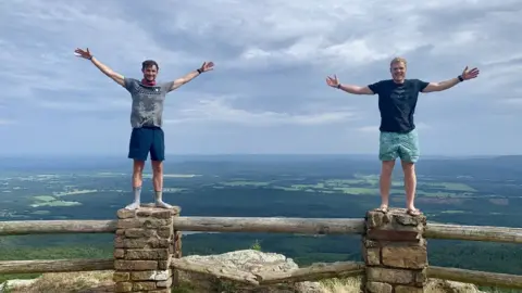 Project 50 in 50 Patrick, left, and Michael