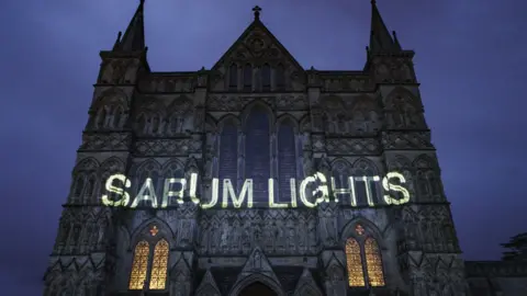 Ash Mills Sarum Lights at Salisbury Cathedral