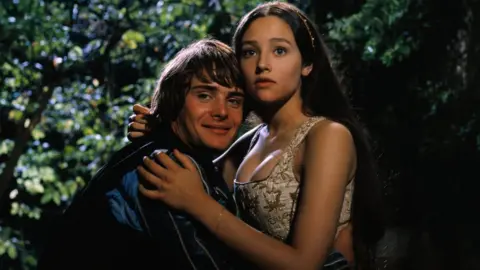 Getty Images Olivia Hussey and Leonard Whiting, the stars of 1968's Romeo and Juliet