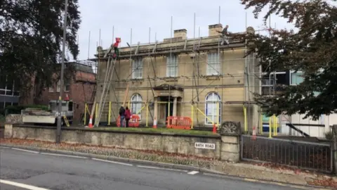 LDRS Apsley House Scaffolding