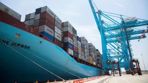 Getty Images Maersk ship