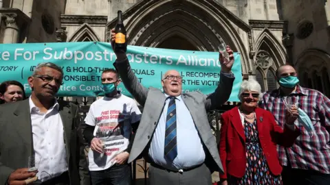 PA Media Tom Hedges (centre)