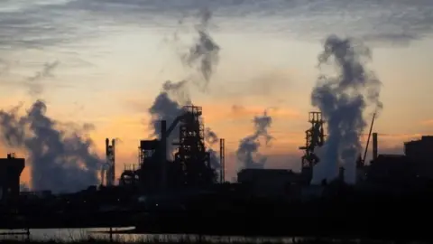 Getty Images Tata Steel in Port Talbot