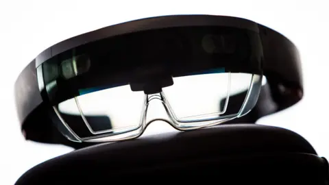Getty Images Microsoft Hololens glasses