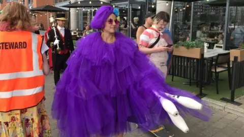 Stuart Ratcliffe/BBC Suffolk Pride parade